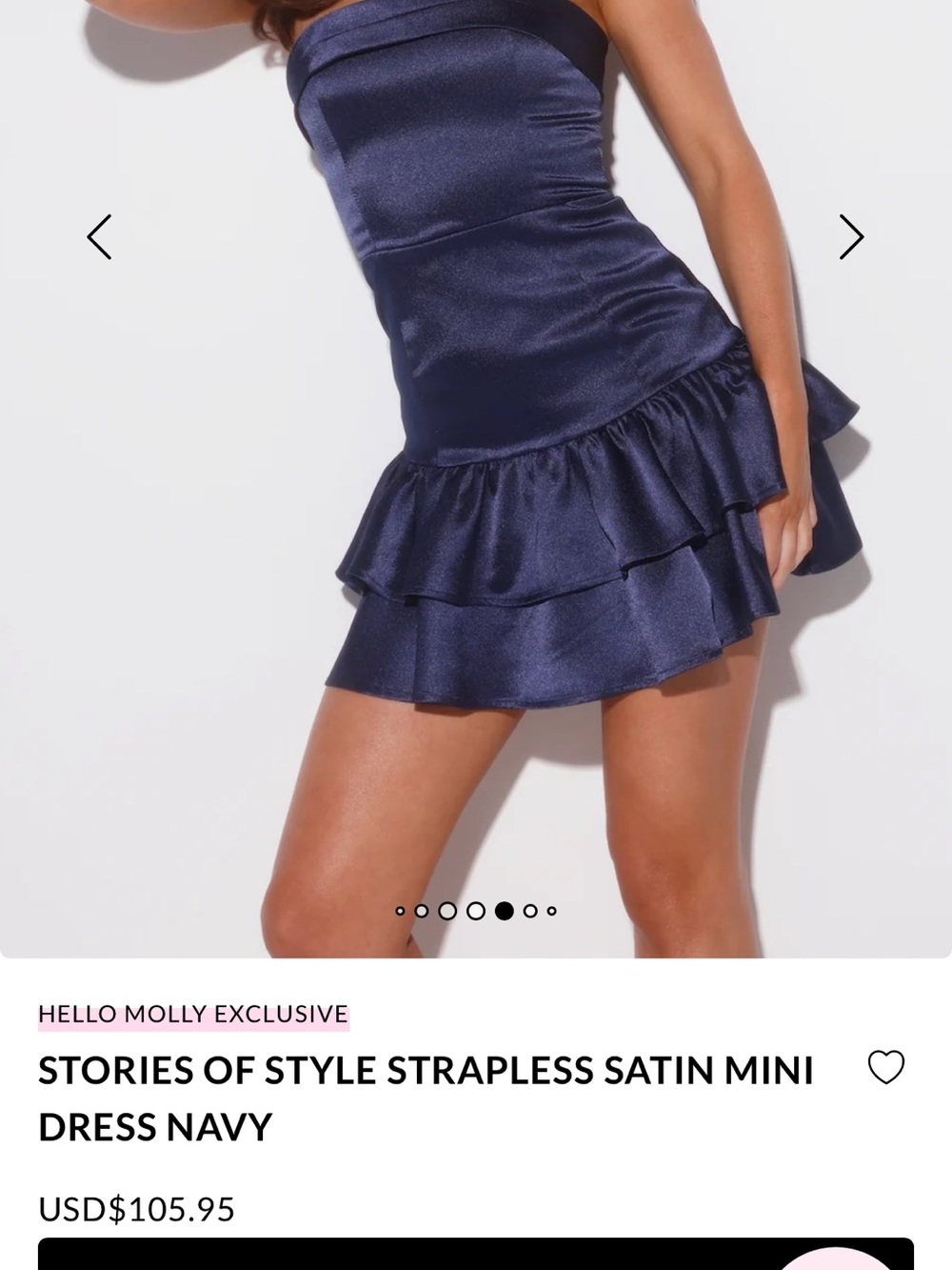 Hello Molly mini dress